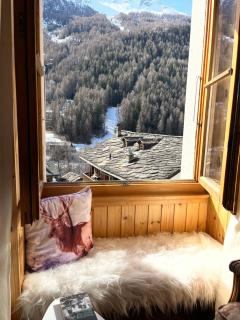 Heida, studio ensoleillé au village avec magnifique vue sur la Dent-Blanche - Evolène - 7