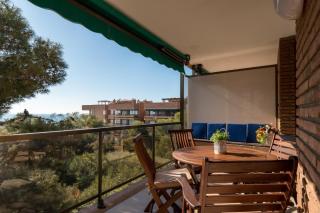 AT041 Els Pins, primera línea de la playa, con piscina - 5