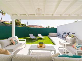 Aquarium Bungalow private jacuzzi, 3 bedrooms, AC and Bikes - Maspalomas - 9