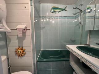 T2 Rez de jardin 4 personnes acces direct piscine superbe vue mer / Parking privé ombragé l'AM - Six-Fours-les-Plages - 1