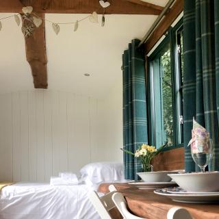 Shire the Shepherd's Hut at Pentref Luxury Camping - Penuwch - 1