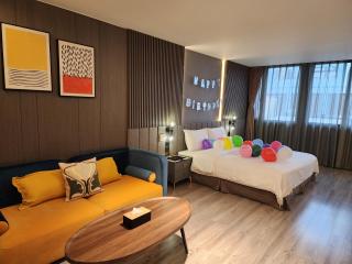 花蓮品悅文旅近東大門夜市近市區免費特斯拉充電免費自助吧Hualien Pink Corner Hotel - Hualien - 2