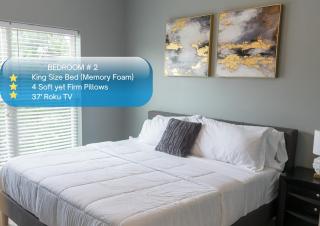 Comfortable 3BR 2BA Free Parking & Balcony -G- - Moss Point - 8