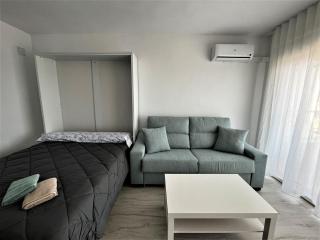 VER853 - Estudio con terraza vistas al mar, Piscina, Playa, Centro - Torremolinos - 3