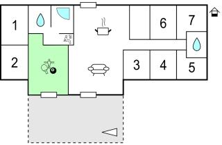 Seven-Bedroom Holiday Home In Glesborg - Glesborg - 9