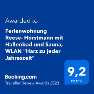 Ferienwohnung Reese- Horstmann mit Hallenbad und Sauna, WLAN "Harz zu jeder Jahreszeit" - 6