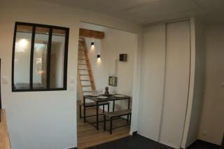 Logement indépendant appartement T2 bis style loft - La Vraie-Croix - 1