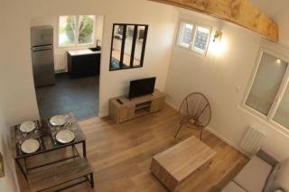 Logement indépendant appartement T2 bis style loft - La Vraie-Croix - 3