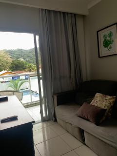 Apartamento 500m Praia da Enseada Guarujá varanda e vaga de garagem - Guarujá - 8