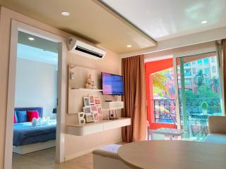 Seven Seas Condo Resort Jomtien Pattaya #Pool View #Near Beach - Jomtien Beach - 1