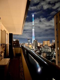 浅草スカイツリービューテラス 浅草寺3分 浅草駅6分 2-10人 成田&羽田空港直通 - Tokyo - 3