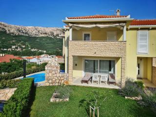 Ferienhaus mit Meerblick & Pool in Baška - Villa-Planina - Baška - 8