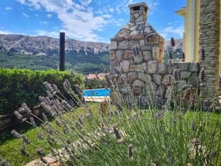 Ferienhaus mit Meerblick & Pool in Baška - Villa-Planina - Baška - 2