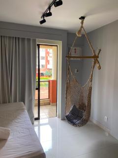 Apart Lake Side vista jardim c/balanço - 1