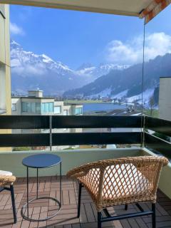 Wunderstay Alpine 203 Chic Studio with Balcony, Mountain and Lake view - Engelberg - 0