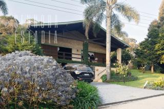 Casa Merlot com Lareira Quadra e Vista para Lago - Rancho Queimado - 9