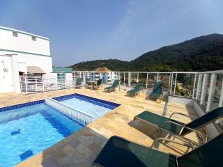 Apartamentos a 200m praia das Toninhas - Condomínio Vista Verde | Piscina na Cobertura com vista Espetacular - Ubatuba - 9