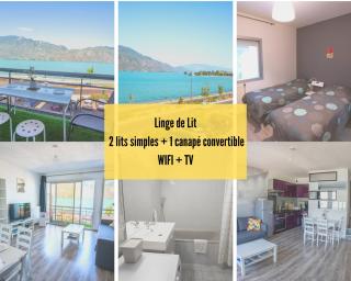 Fenêtre sur Lac - 4 places-Parking-WIFI - 8