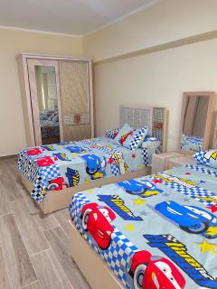 2BR In New Alamein City شقة فندقية مدينة العلمين الجديدة - 3 دقائق الي RIXOS - El Alamein - 4