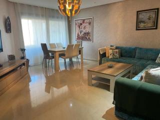 Plage des Nations beautifully decorated apartment with a swimming pool view - Sidi Bouqnadel - 0