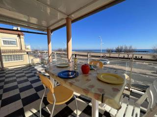 T4 1er ét. 3 ch, terrasse, 10m plage, parking - FR-1-701-59 - Valras-Plage - 7