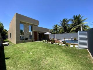 Casa Temporada cond Parq de Jacuípe 8 km Guarajuba, 2QT com ar condicionado - 0