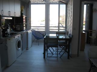 T2 rénové avec cabine, piscine, animaux admis, parking à 500m de la plage - FR-1-106-49 - Saint-Cyprien - 9