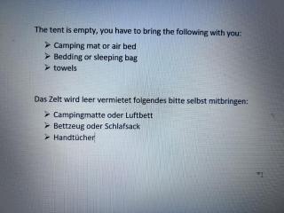 Indoor Camping Formel1 MotoGP Spielberg - 1
