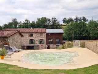 Gîte de charme avec piscine privative, terrasse, jardin, proche rivière - animaux acceptés - FR-1-496-25 - Croizet-sur-Gand - 8