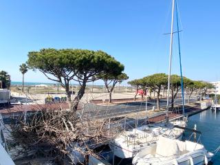 AS23077-Marina P3-vue mer, grande terrasse,parking - Le Grau-du-Roi - 0