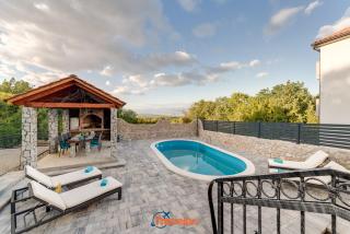 Villa Hlapa-new modern villa near beach - by TRAVELER tourist agency Krk - Gostinjac - 7