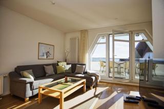 hafennahe Maisonette-Wohnung mit Meerblick, Balkon - Hafenhäuser Breege FeWo 03 - Breege - 8