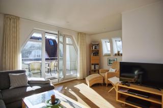 hafennahe Maisonette-Wohnung mit Meerblick, Balkon - Hafenhäuser Breege FeWo 03 - Breege - 5