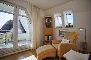 hafennahe Maisonette-Wohnung mit Meerblick, Balkon - Hafenhäuser Breege FeWo 03 - Breege - 3