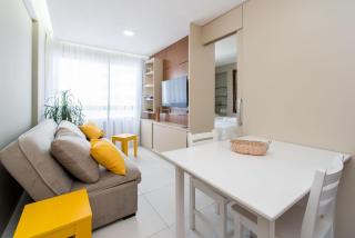 Excelente flat em Setúbal Boa Viagem até 3 pessoas cercado por restaurantes e supermercados PM805 - Recife - 4