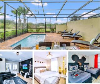 Private Conservation View with Theme Rooms and Beautiful Pool Area, Perfect for Families #5ST4591 - Davenport - 0