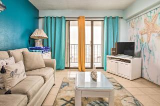 Walk to Beach Ocean-View Galveston Condo! - Galveston - 1