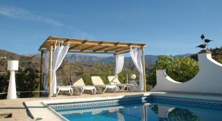 Casa la Flor, villa with seaview in region Malaga - Sayalonga - 3