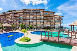 Cobertura com Piscina Privativa em Barra Bali, Pé na Areia, à Beira-Mar - Destino BSM 417 - Barra de São Miguel - 0