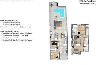 5 Bedrooms 4 Bathrooms Paradise Palms 8950 Cp - 9