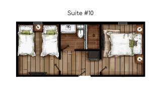 Two Bedroom-Queen in Master. Heart of Downtown Vista - 4