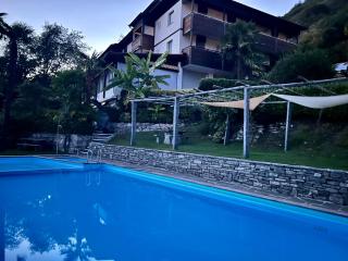 Wohnung mit Aussicht auf Lago Maggiore & Pool - Contra - 6