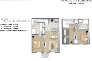 3 Bedrooms 2 Bathrooms Lucaya Village 8-106 - 3