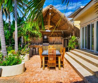 Private Beach Ocean Front Boat Dock Tiki Bar - Savaneta - 4
