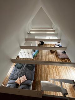 Muggelhuus das Loft mit Elbdeichblick im Alten Land und mit Wallbox - Twielenfleth - 4