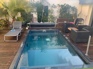 Exceptionnel 3 logements de plein pieds pouvant accueillir jusqu à 8 personnes à 2 pas de la plage et du centre ville dans une résidence de bien être avec jacuzzi et piscine chauffée - Palavas-les-Flots - 4