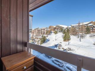 Studio avec mezzanine, retour skis aux pieds, proche remontée mécanique - FR-1-645-28 - Huez - 1