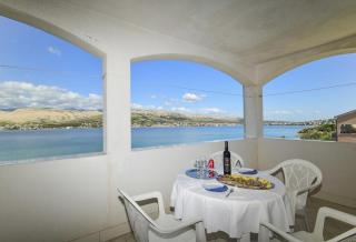 First row to the sea apartment Azra - Pag - 2