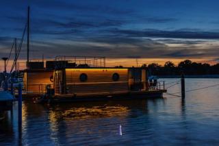 Hausboot Fjord POLARIS mit Biosauna in Barth - Barth - 6