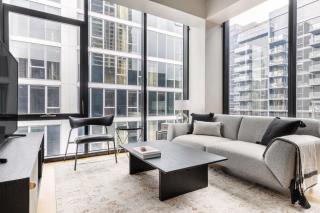 River N 1BR w Gym Rooftop 1 block to L CHI-398 - 0